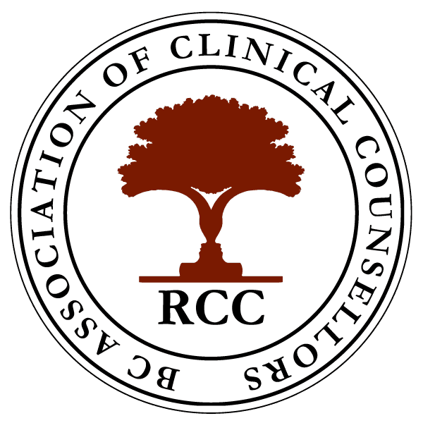 Logo da BC Association of Clinical Counsellors (BCACC), Conselheira Clínica Registrada (RCC)